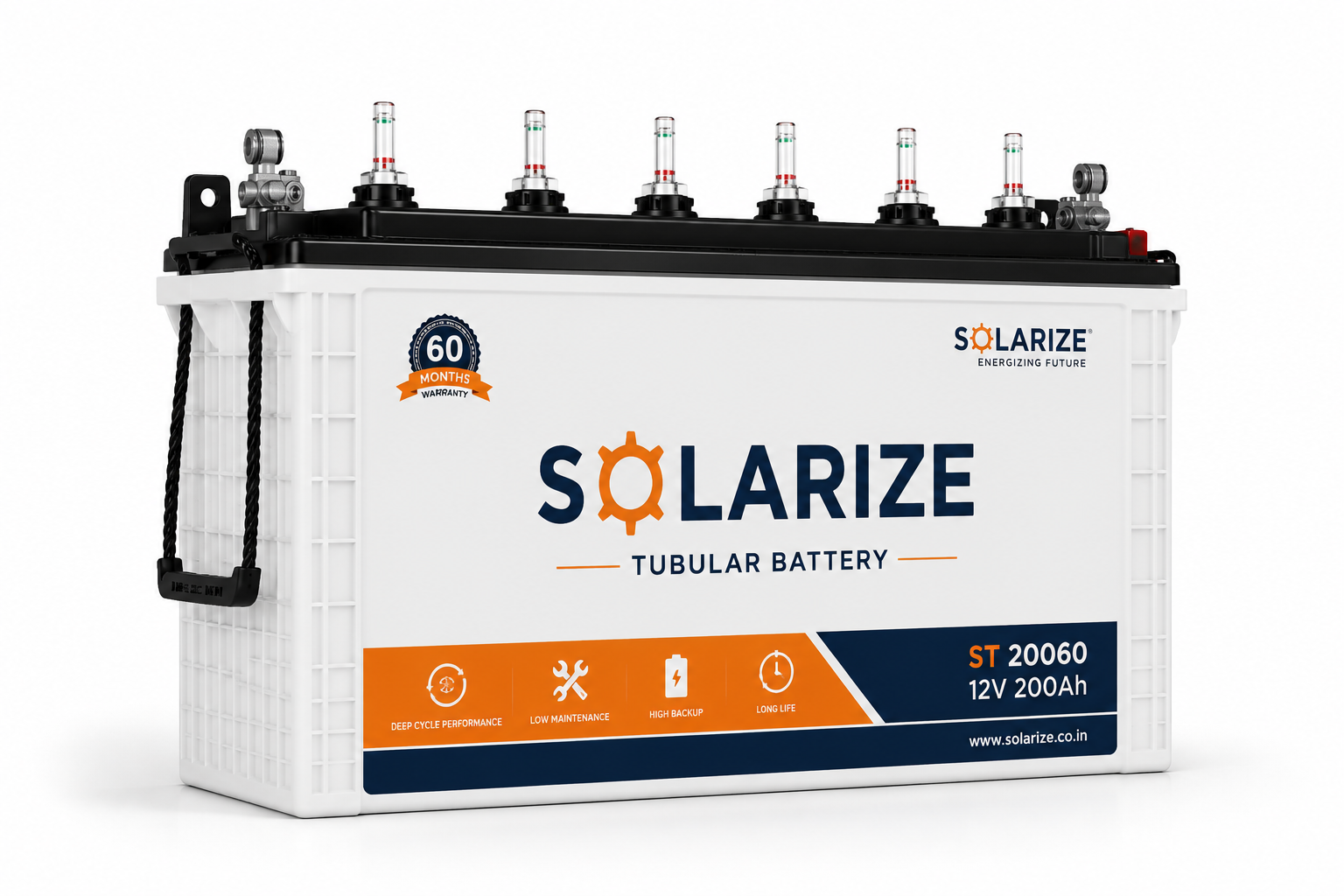 Solar Lead Acid Tubular Battery