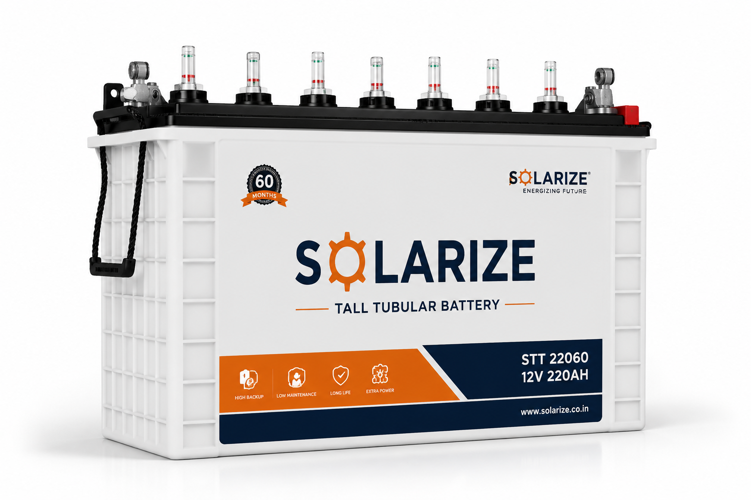 Solar Lead Acid Tall Tubular Battery