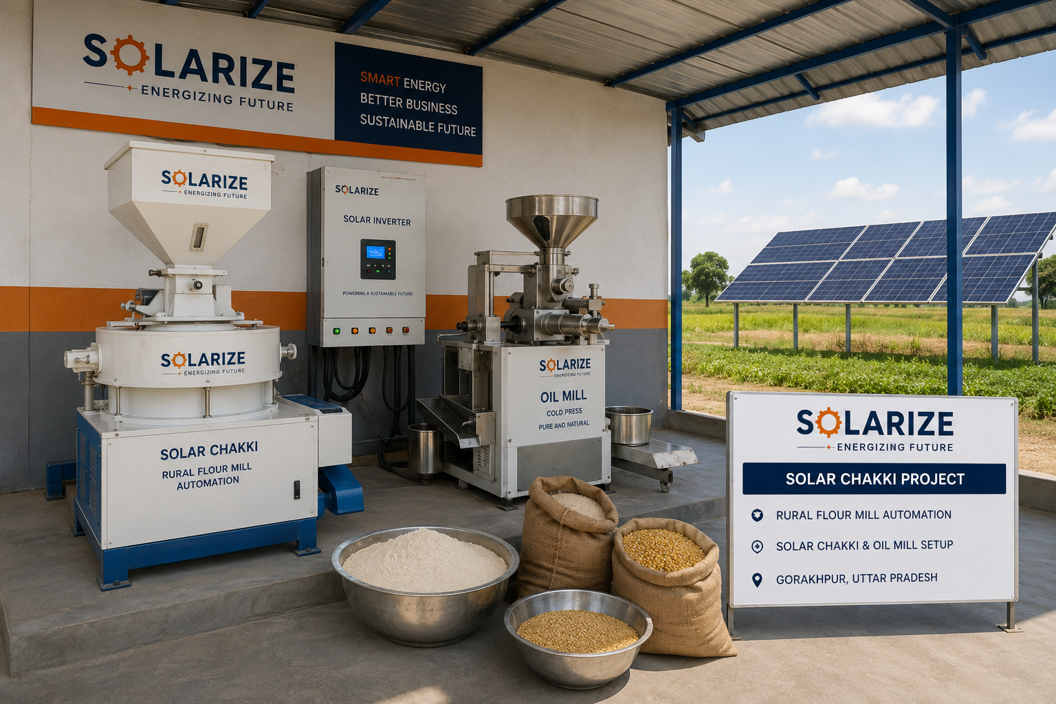 Solar Chakki Project