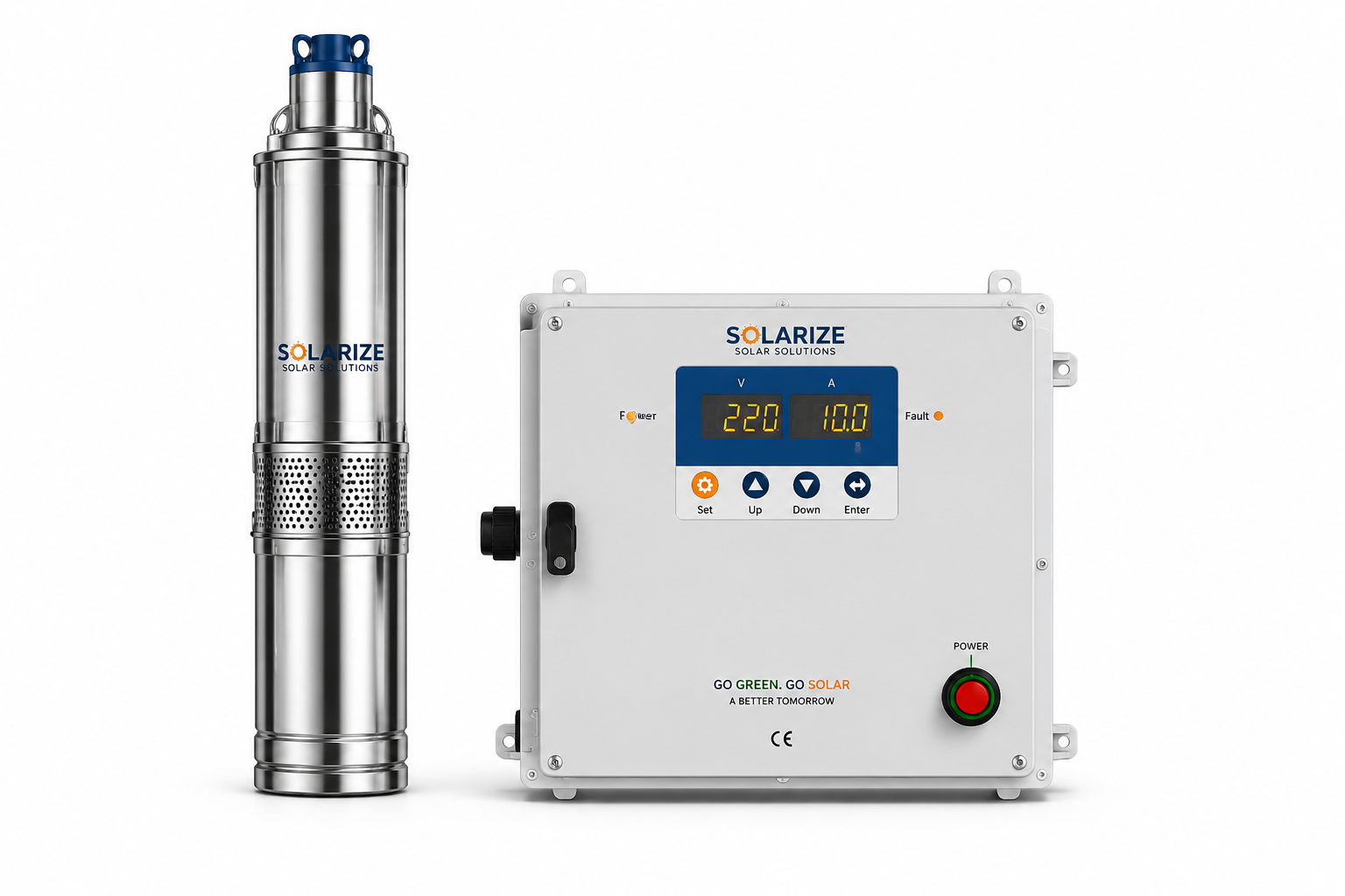Solar AC/DC Hybrid Pump